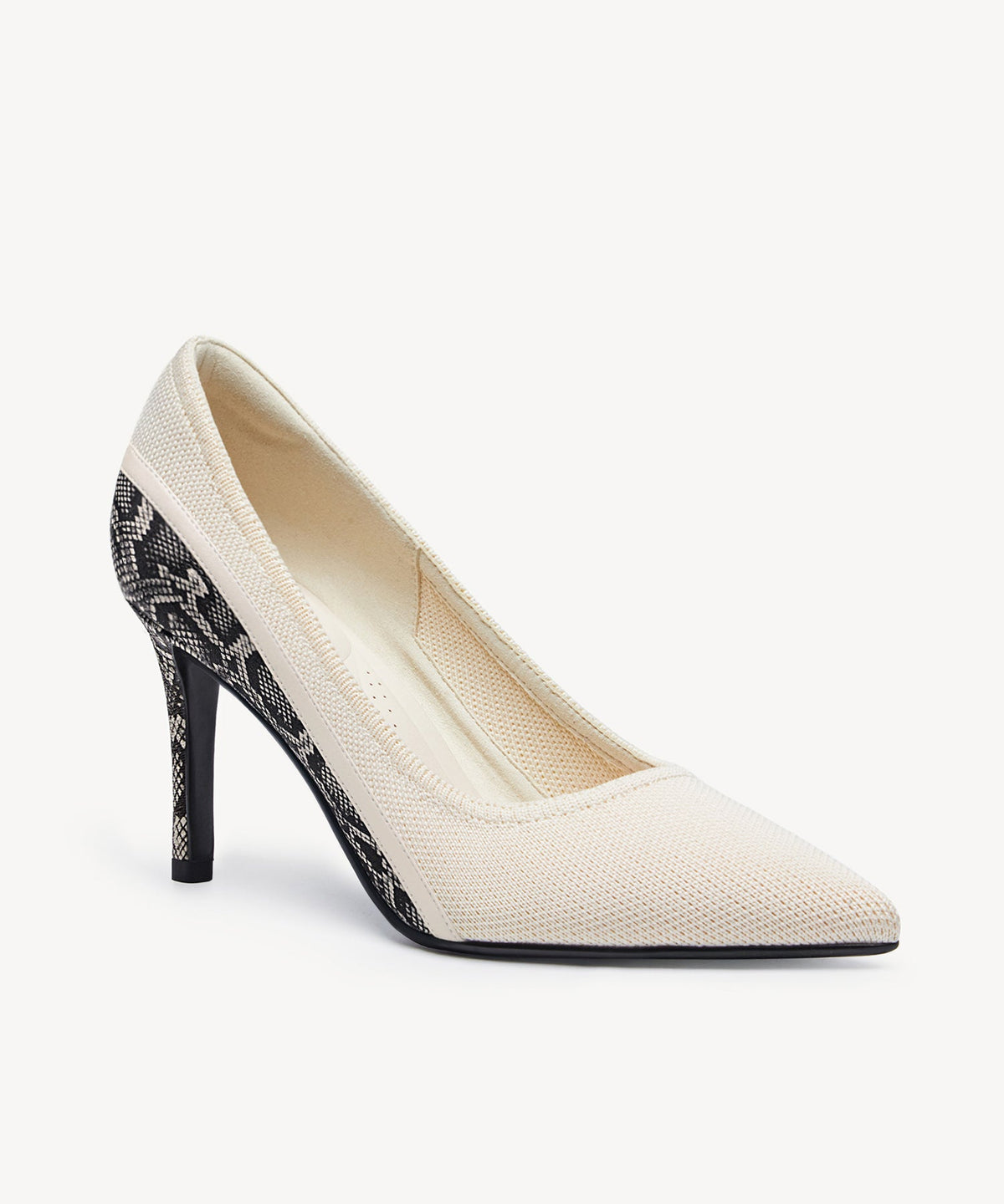 SerpentChic Pointed Toe Heeled Pump