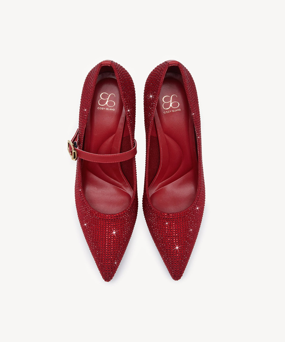 StyleFlex Pointed Toe Heeled Platform Pump