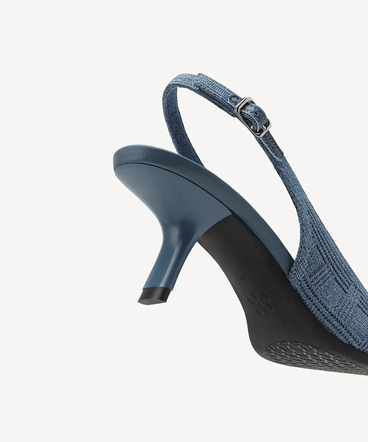 LineWeave Kitten Pointed Toe Heeled Slingback