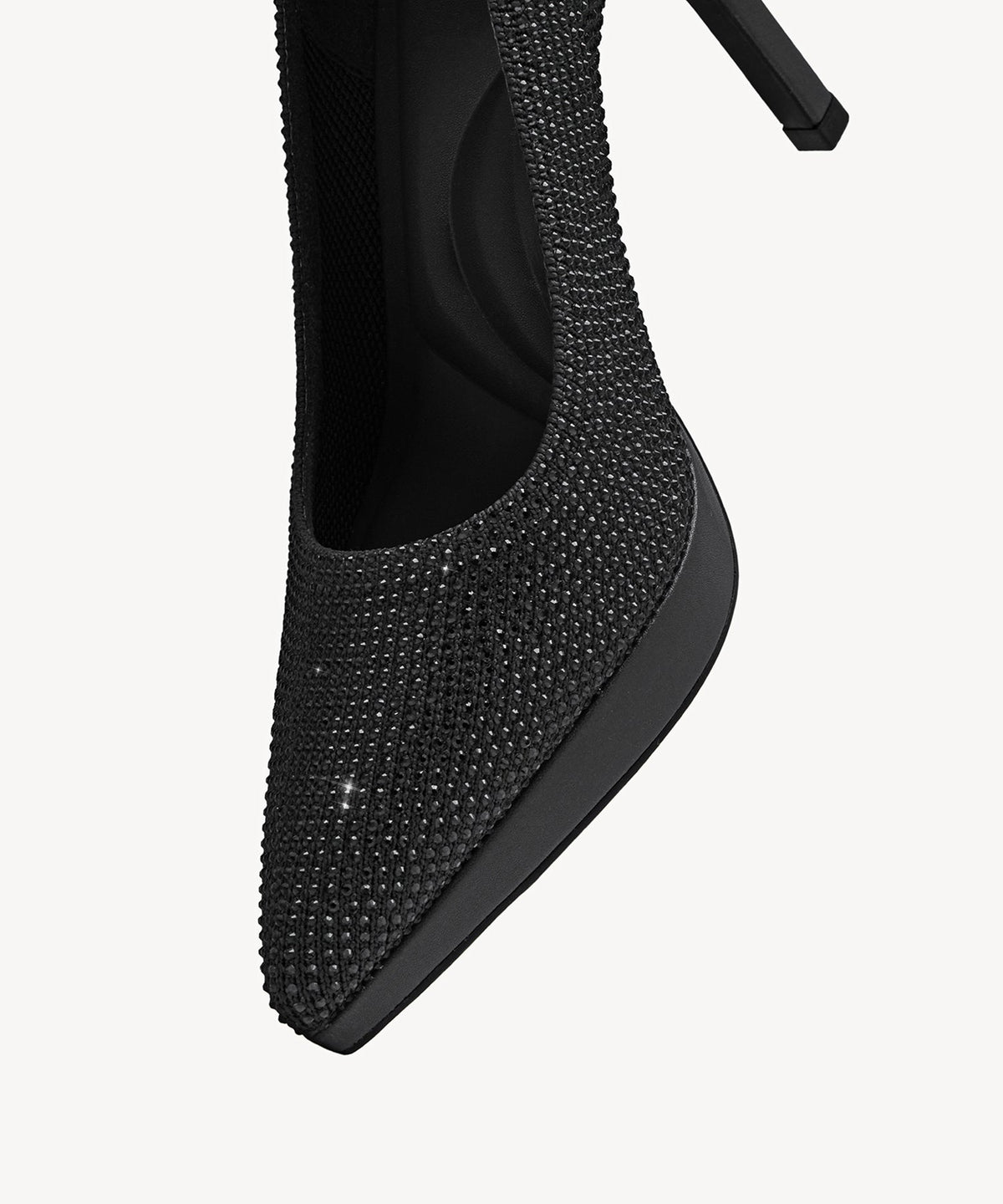 StyleFlex Pointed Toe Heeled Platform Pump