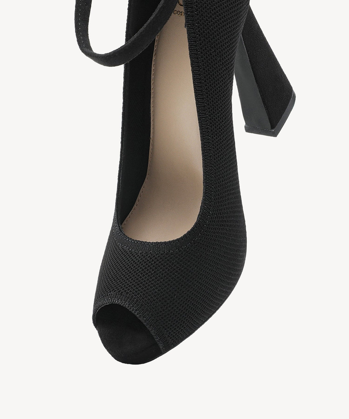 PowerWalk Peep-toe Heeled Pump