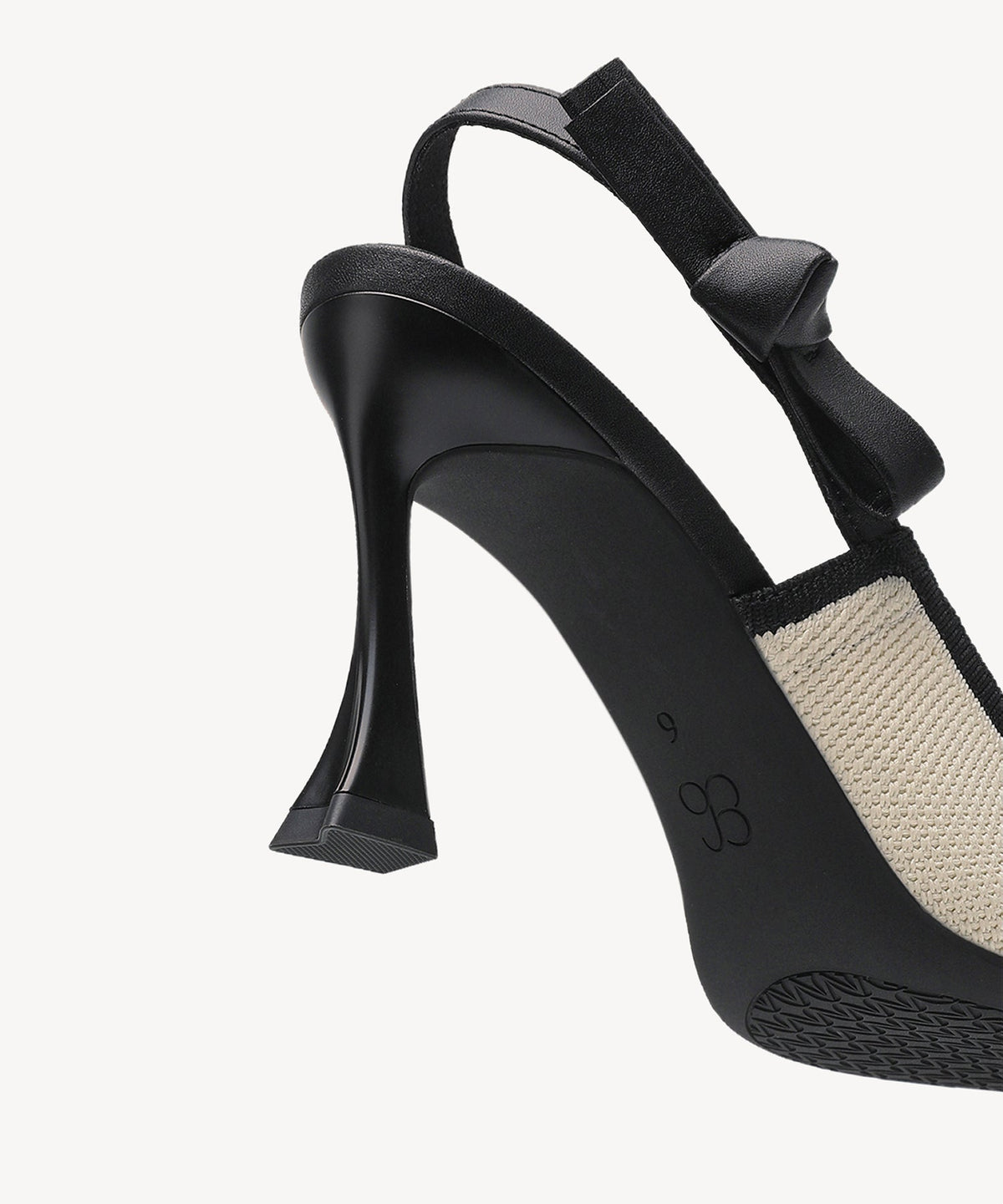 EverLush Bowknot Pointed Toe Heeled Slingback