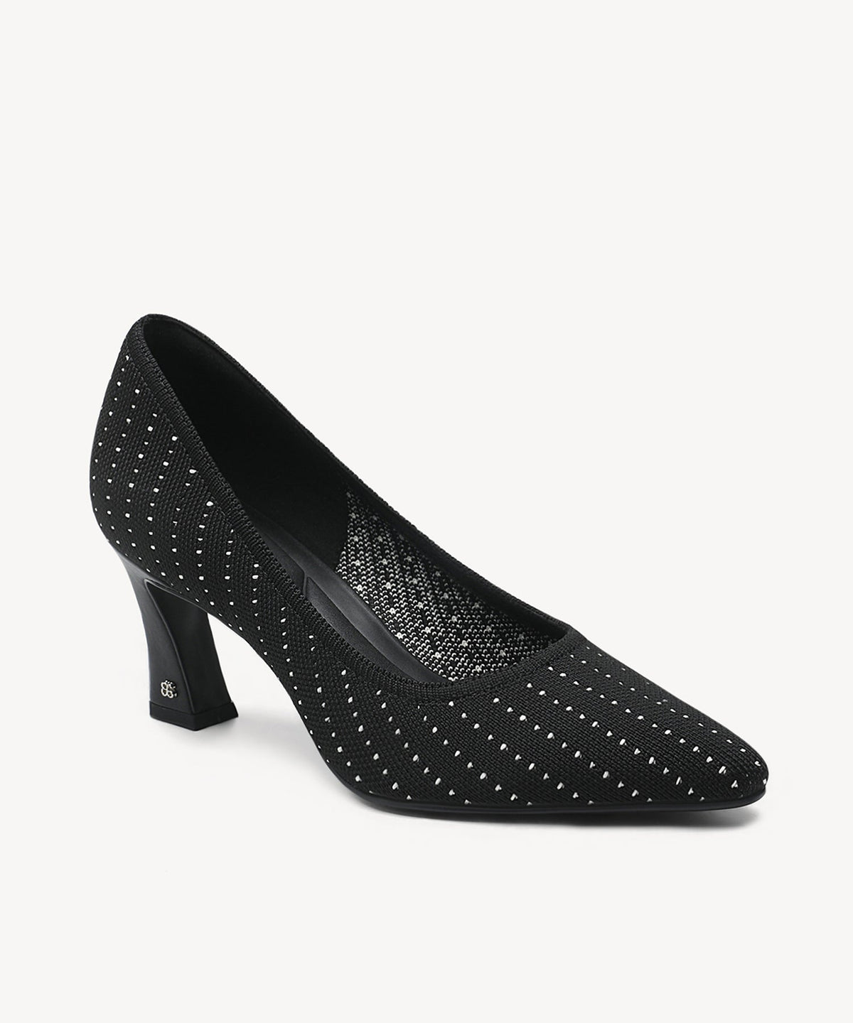 SerenTouch Pointed Toe Heeled Pump