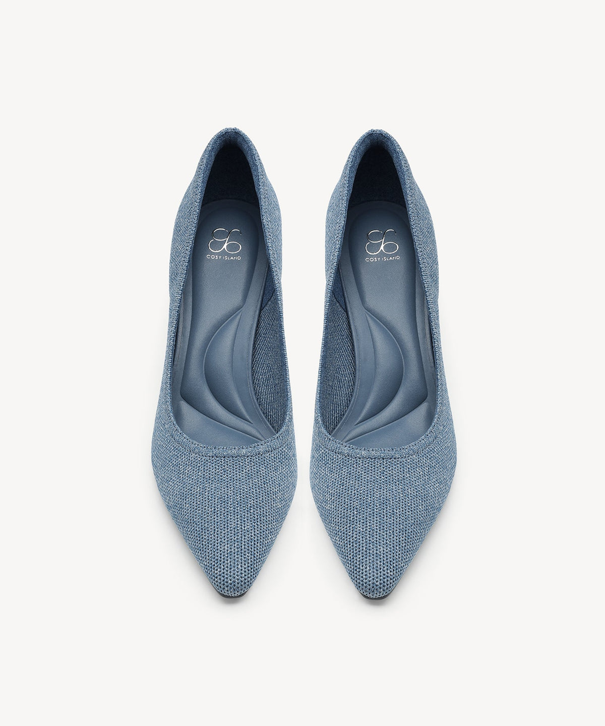 SerenTouch Pointed Toe Heeled Pump