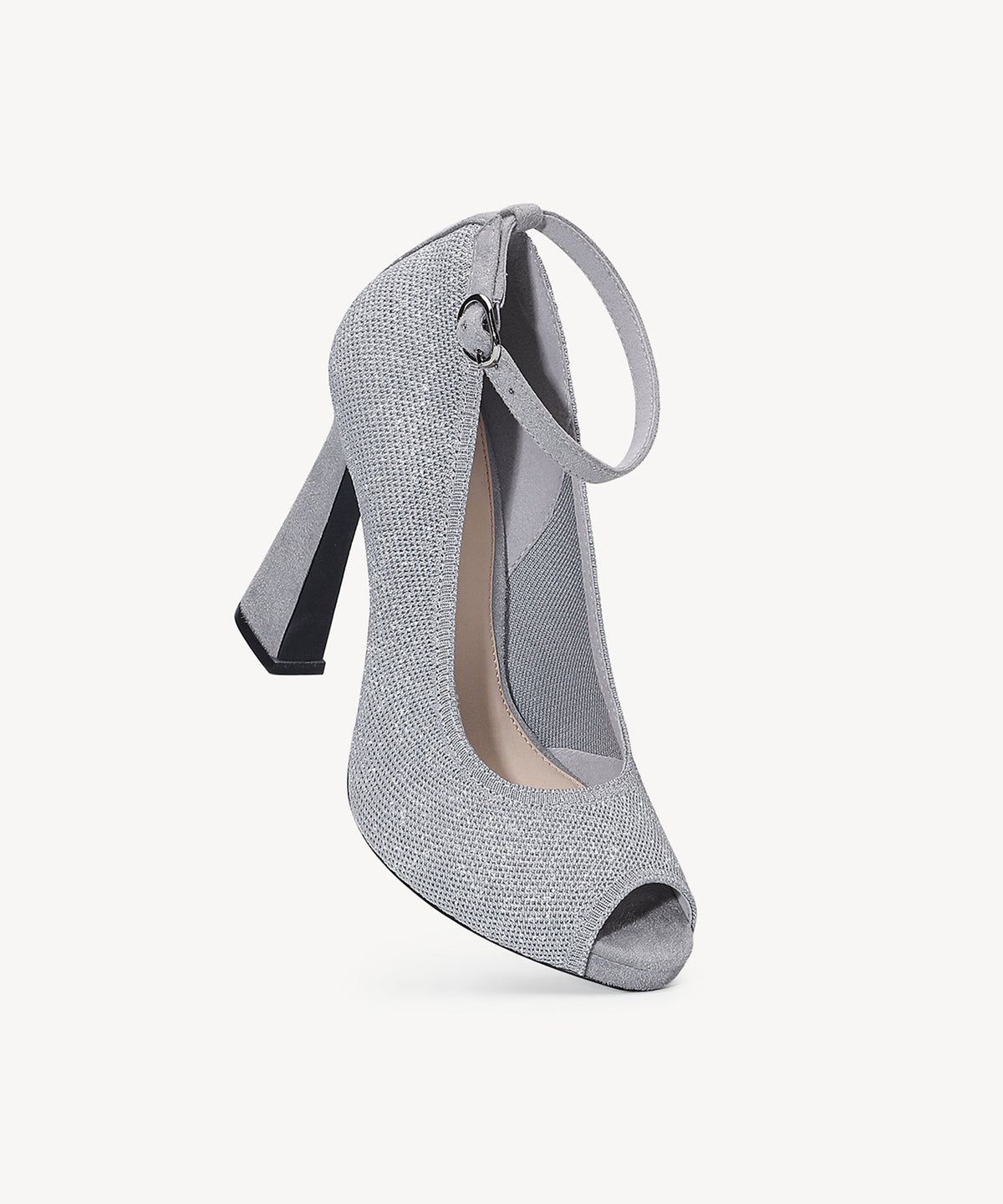 PowerWalk Peep-toe Heeled Pump