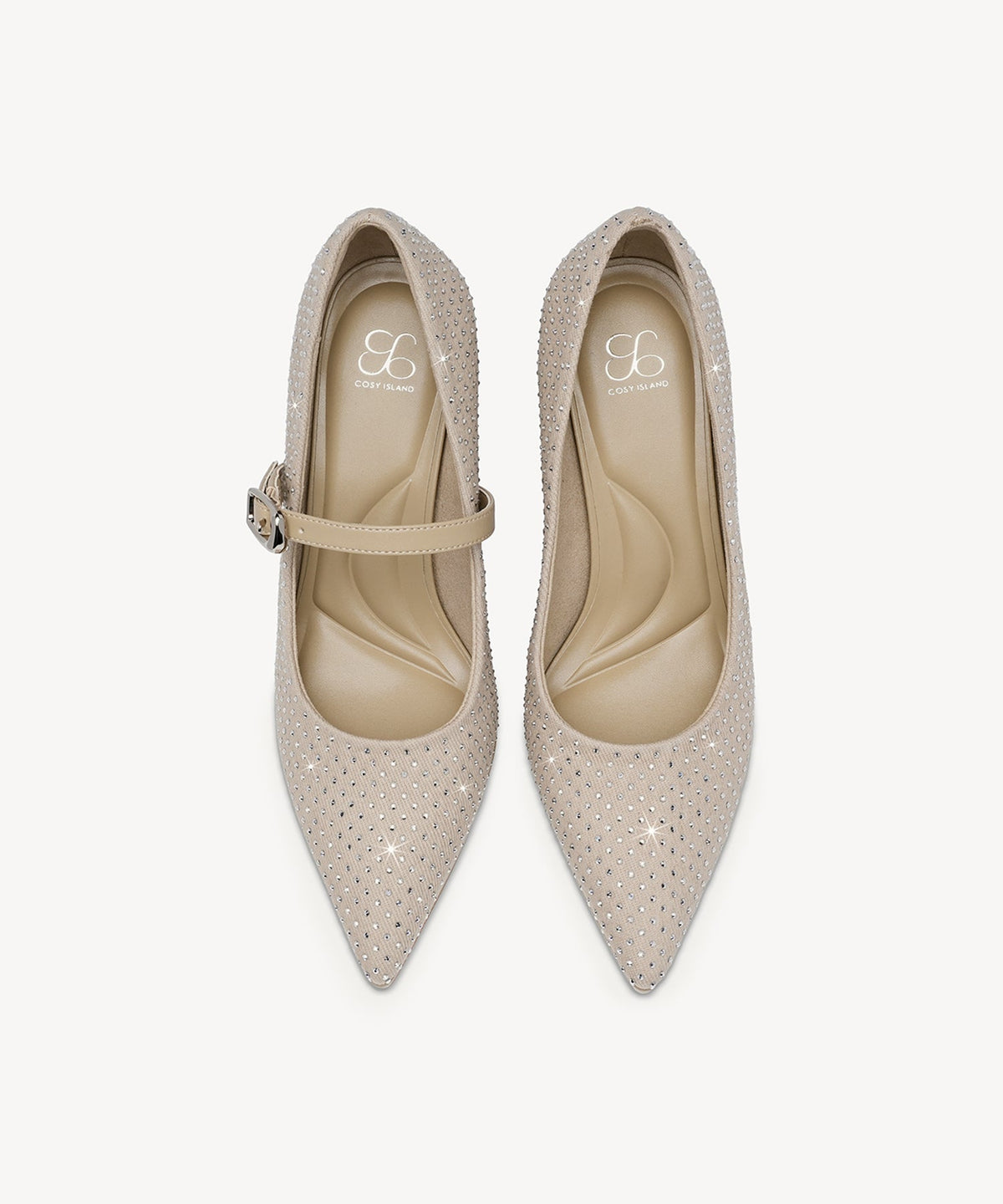 StyleFlex Pointed Toe Heeled Platform Pump