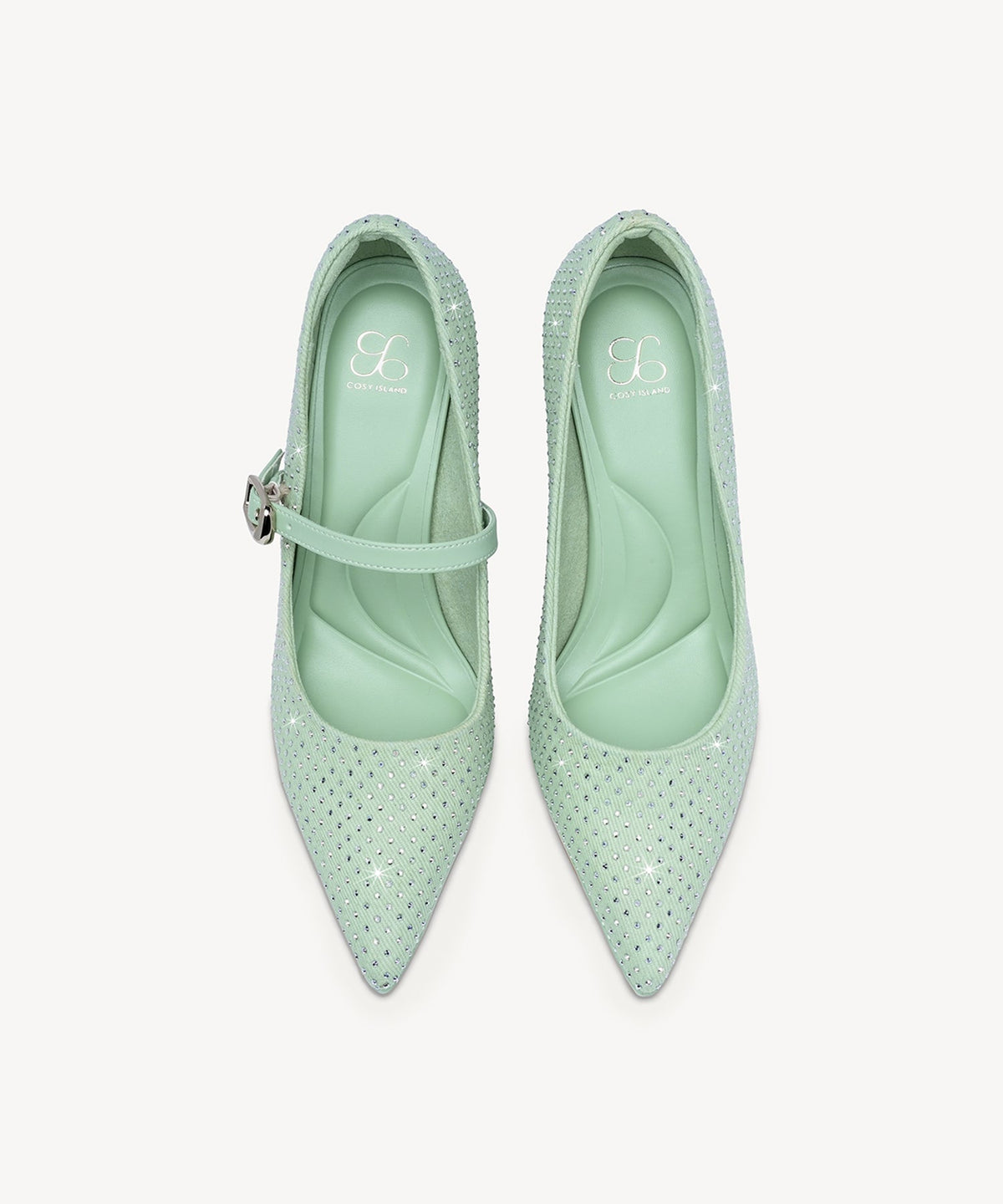 StyleFlex Pointed Toe Heeled Platform Pump