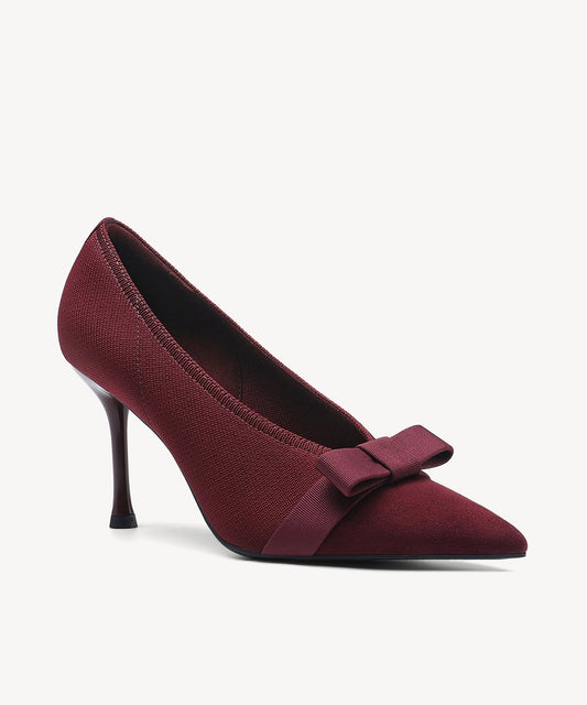 ElfinKnot Pointed Toe Stiletto Heeled Pump