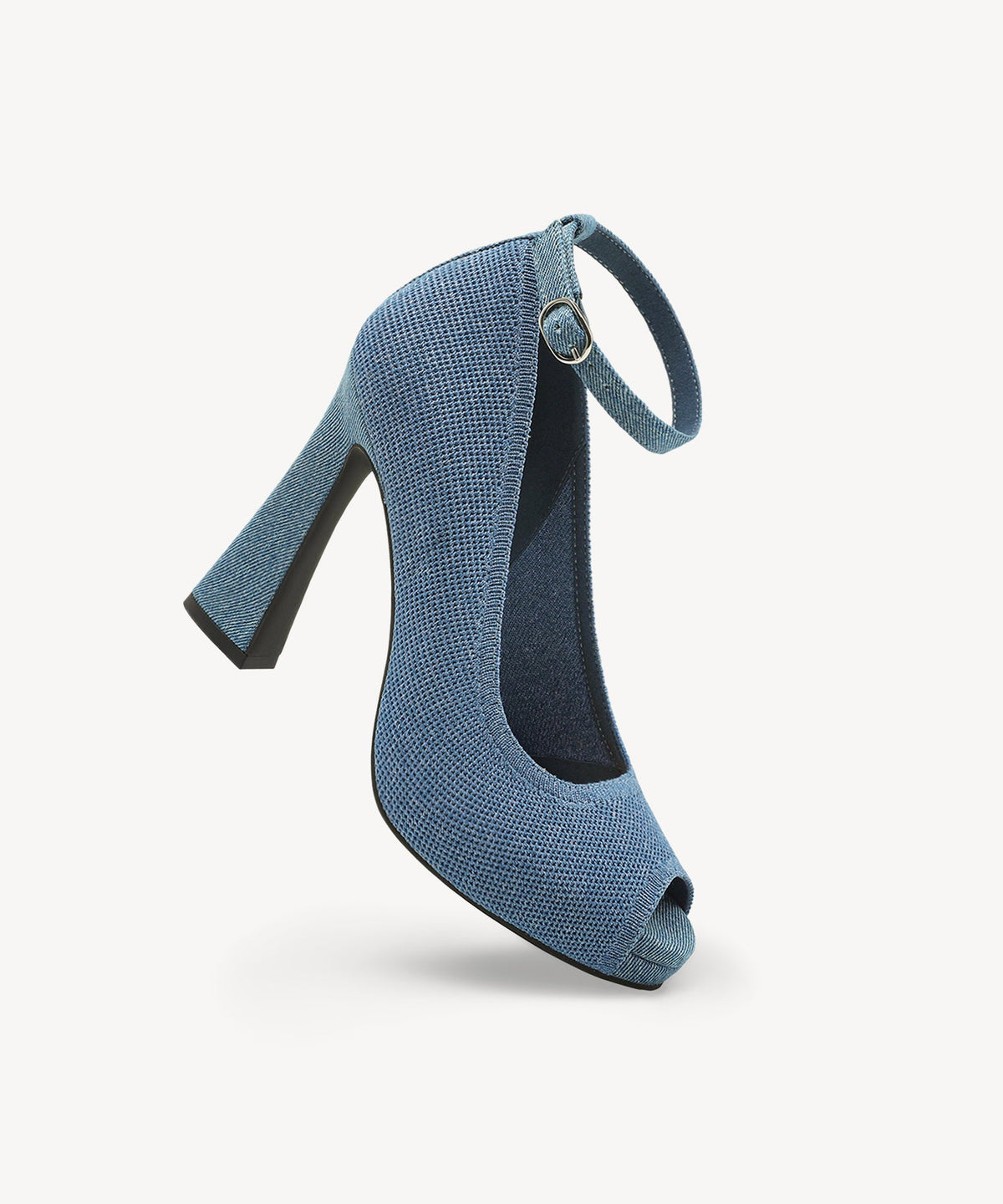 PowerWalk Peep-toe Heeled Pump