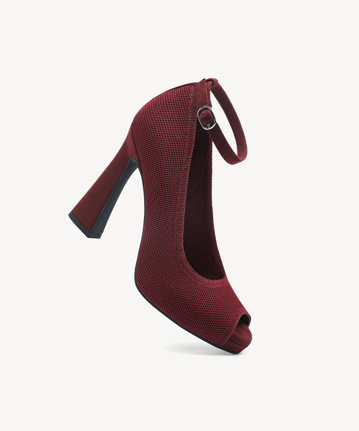 PowerWalk Peep-toe Heeled Pump