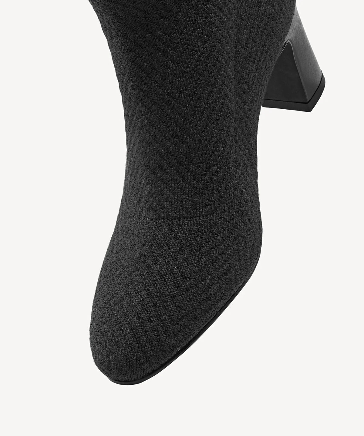 ThermoGrace Pointed Toe Block Heeled High Boot