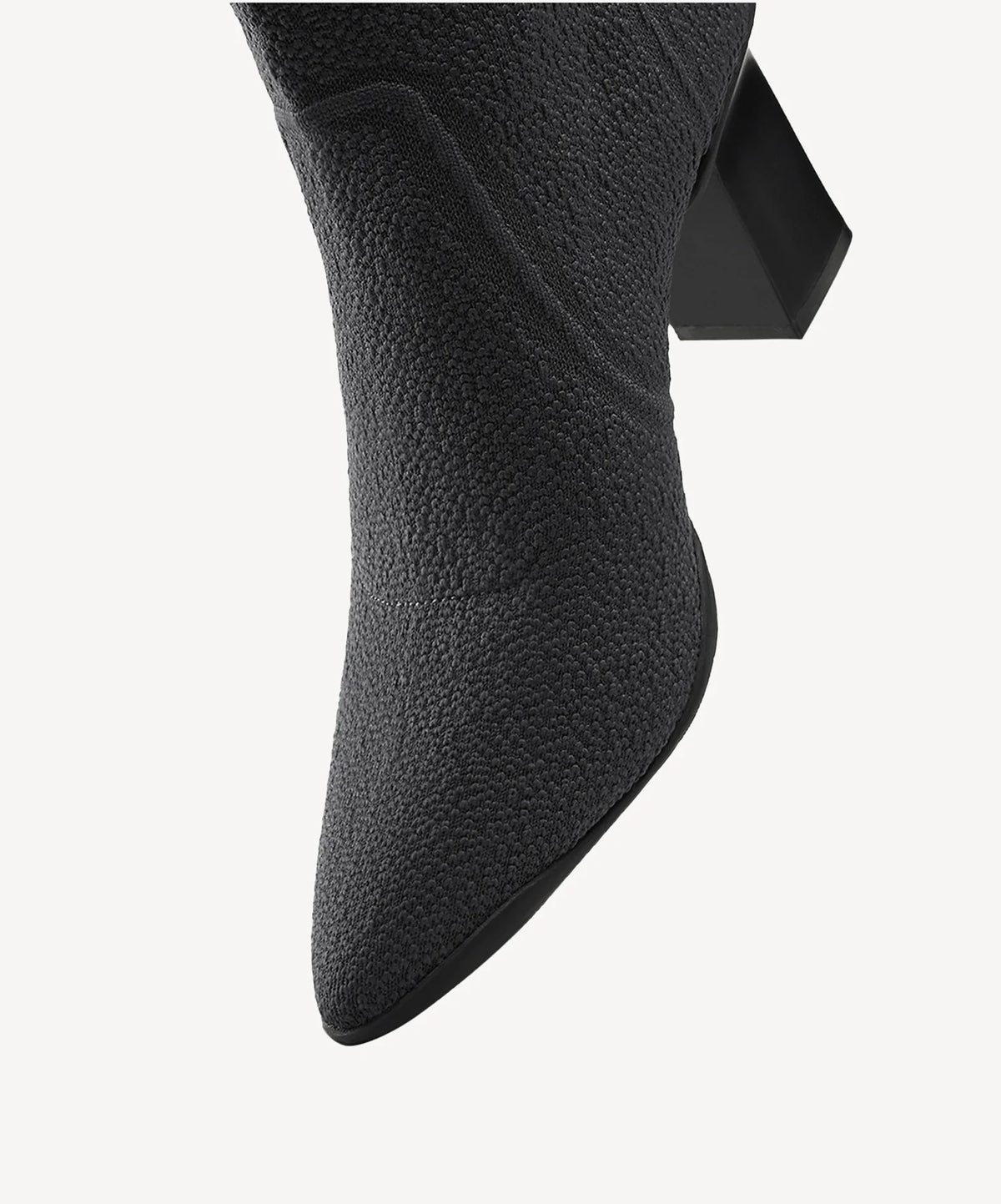 BelleVoyage Block Pointed Toe Heeled High Boot