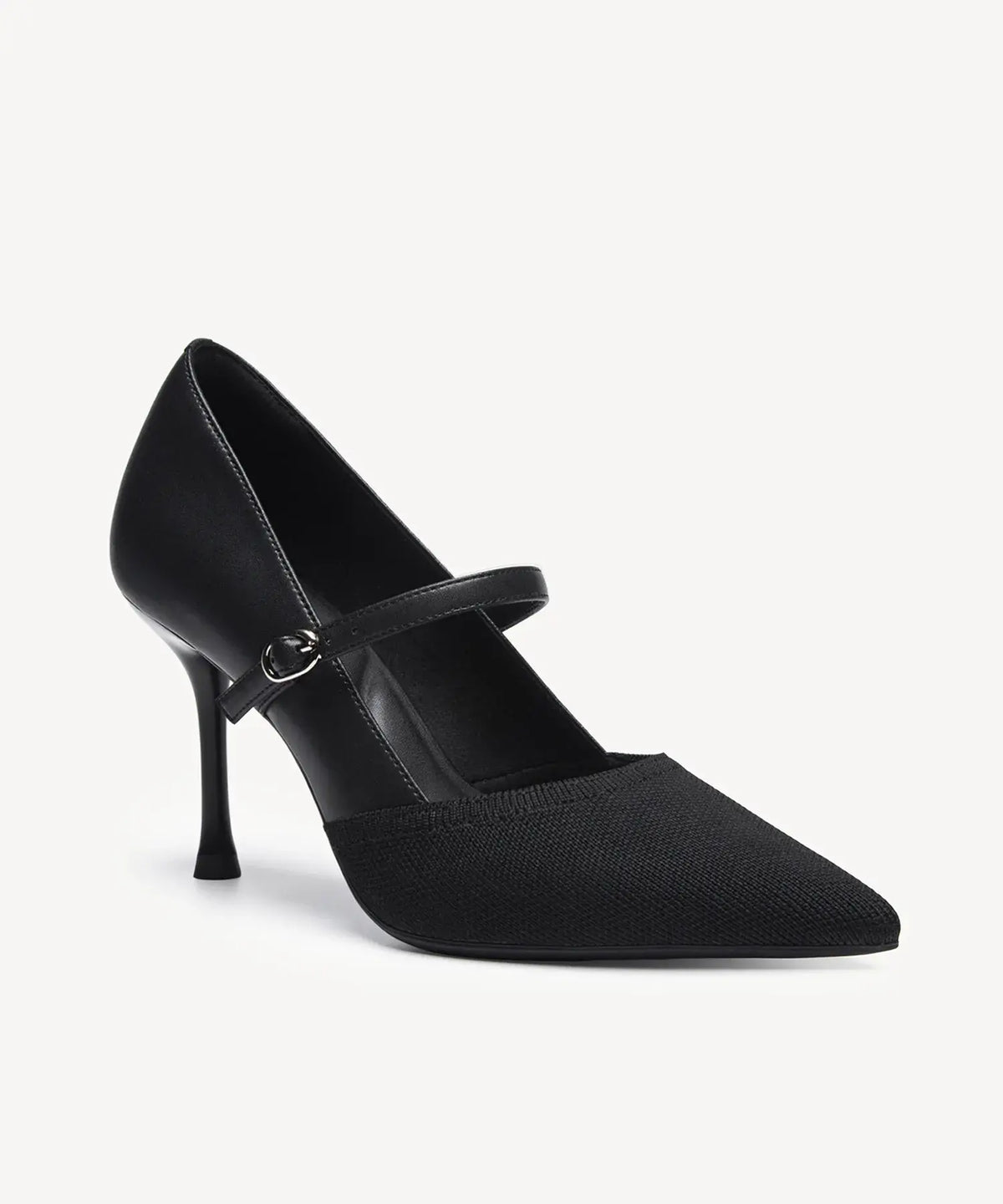 Bicolor Grace Pointed Toe Heeled Pump