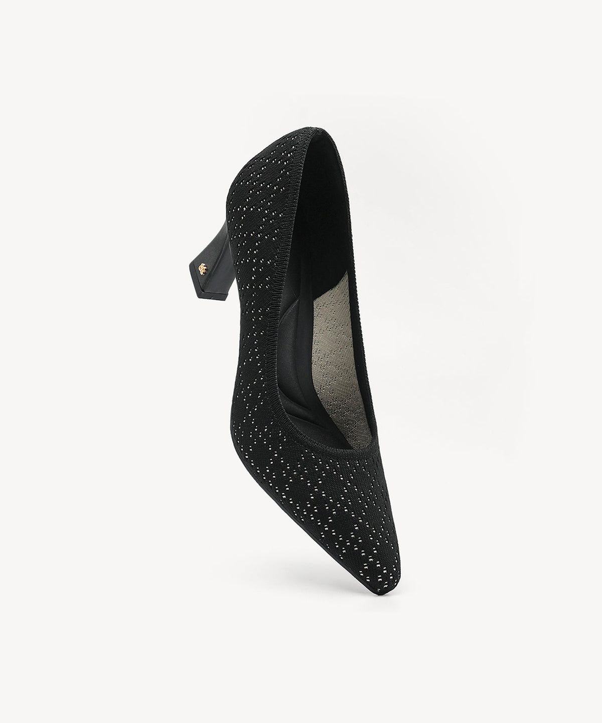 SerenTouch Pointed Toe Heeled Pump