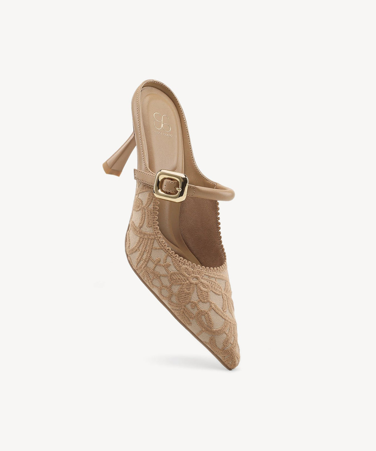 GraceLithe Pointed Toe Heeled Mule