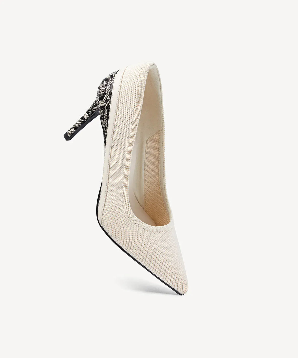 SerpentChic Pointed Toe Heeled Pump