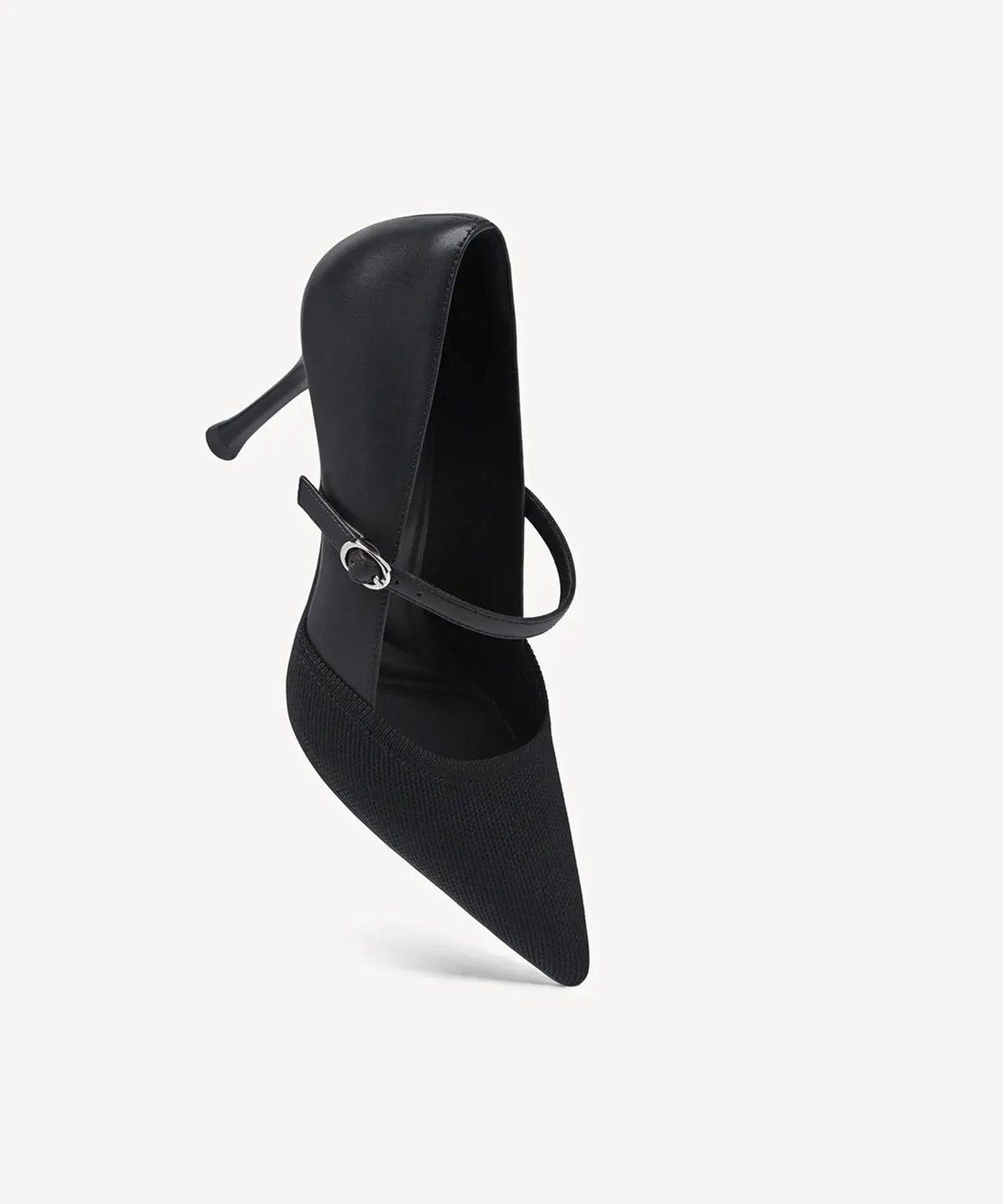 Bicolor Grace Pointed Toe Heeled Pump