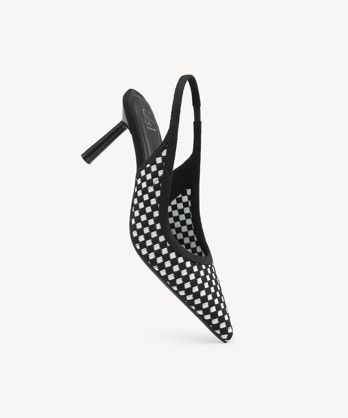 GraceWeave Pointed Toe Stiletto Heeled Slingback