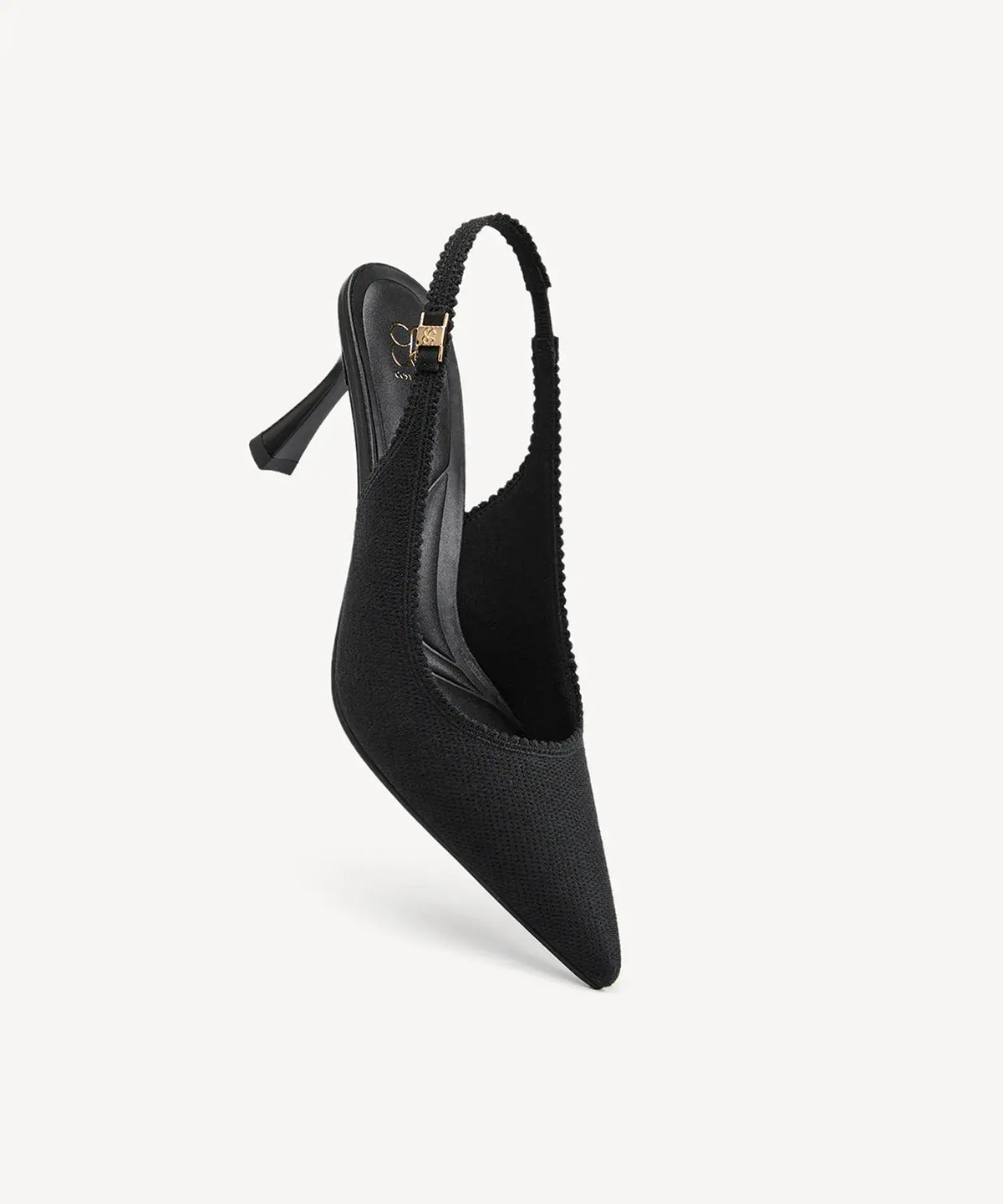 EmbroDance Elegant Stiletto Heeled Slingback