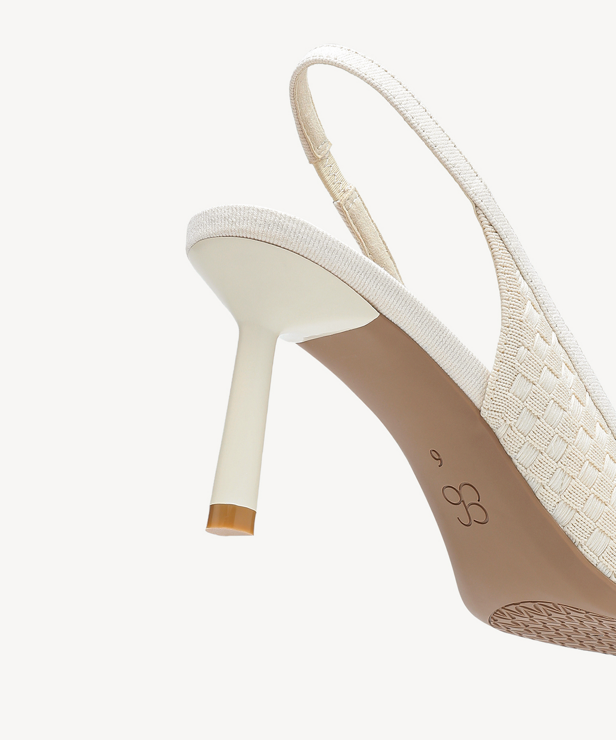 GraceWeave Pointed Toe Stiletto Heeled Slingback