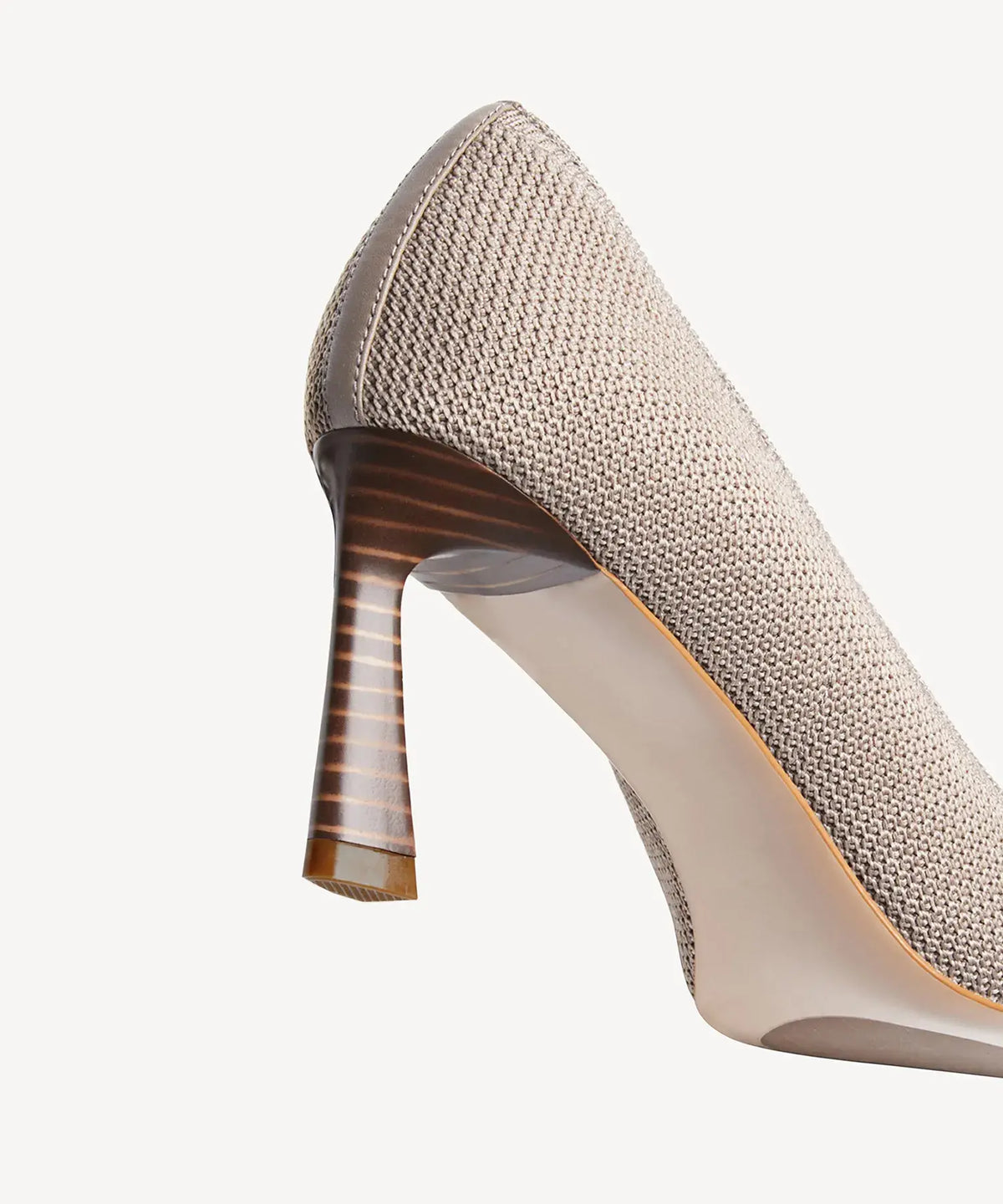 SerenKnit Pointed Toe Stiletto Heeled Pump