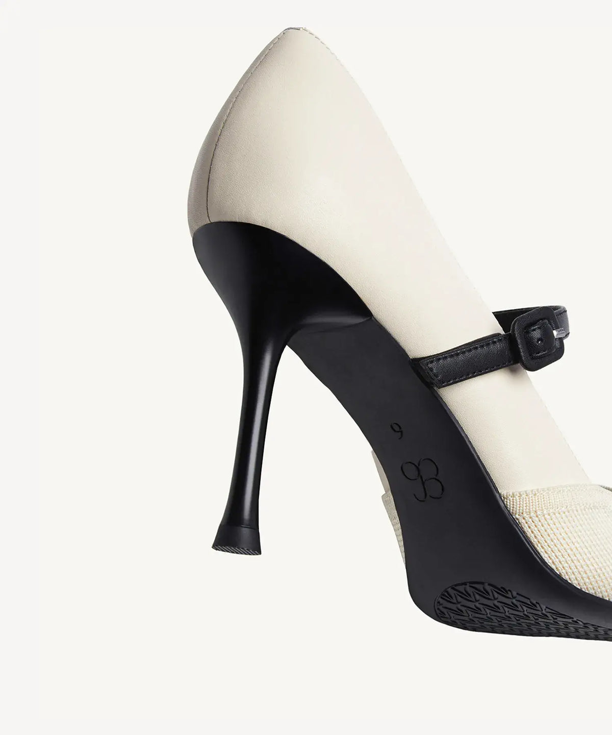 Bicolor Grace Pointed Toe Heeled Pump