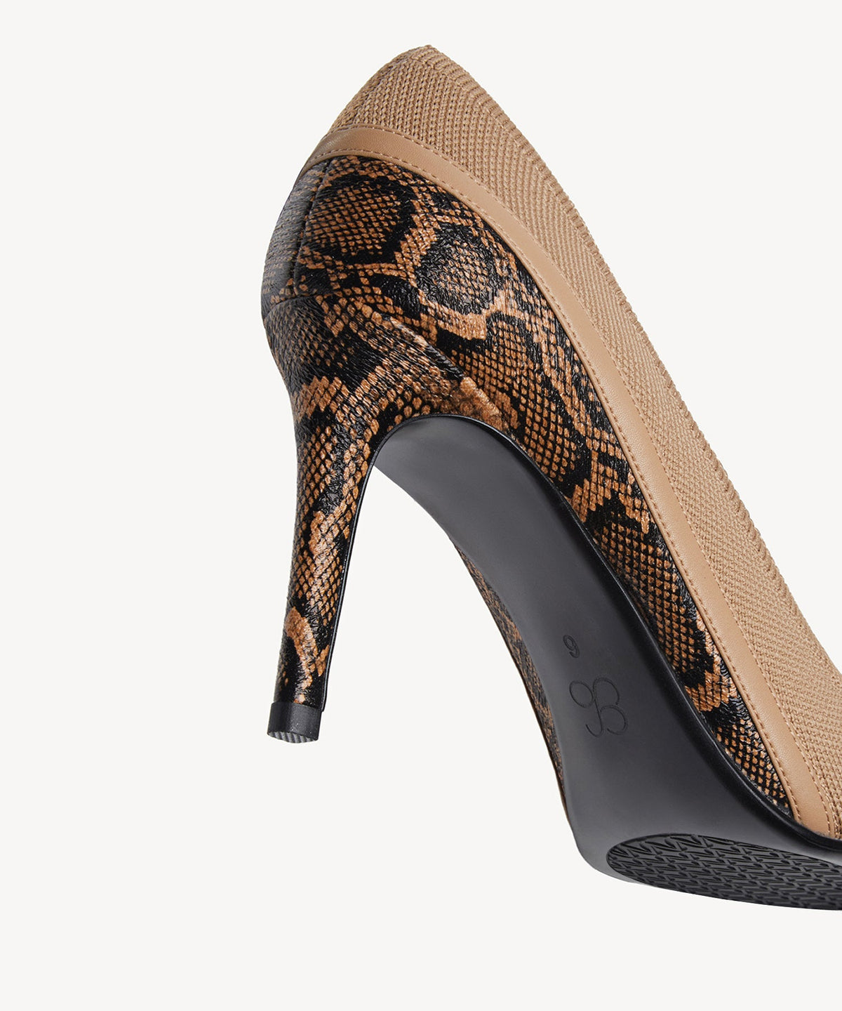 SerpentChic Pointed Toe Heeled Pump