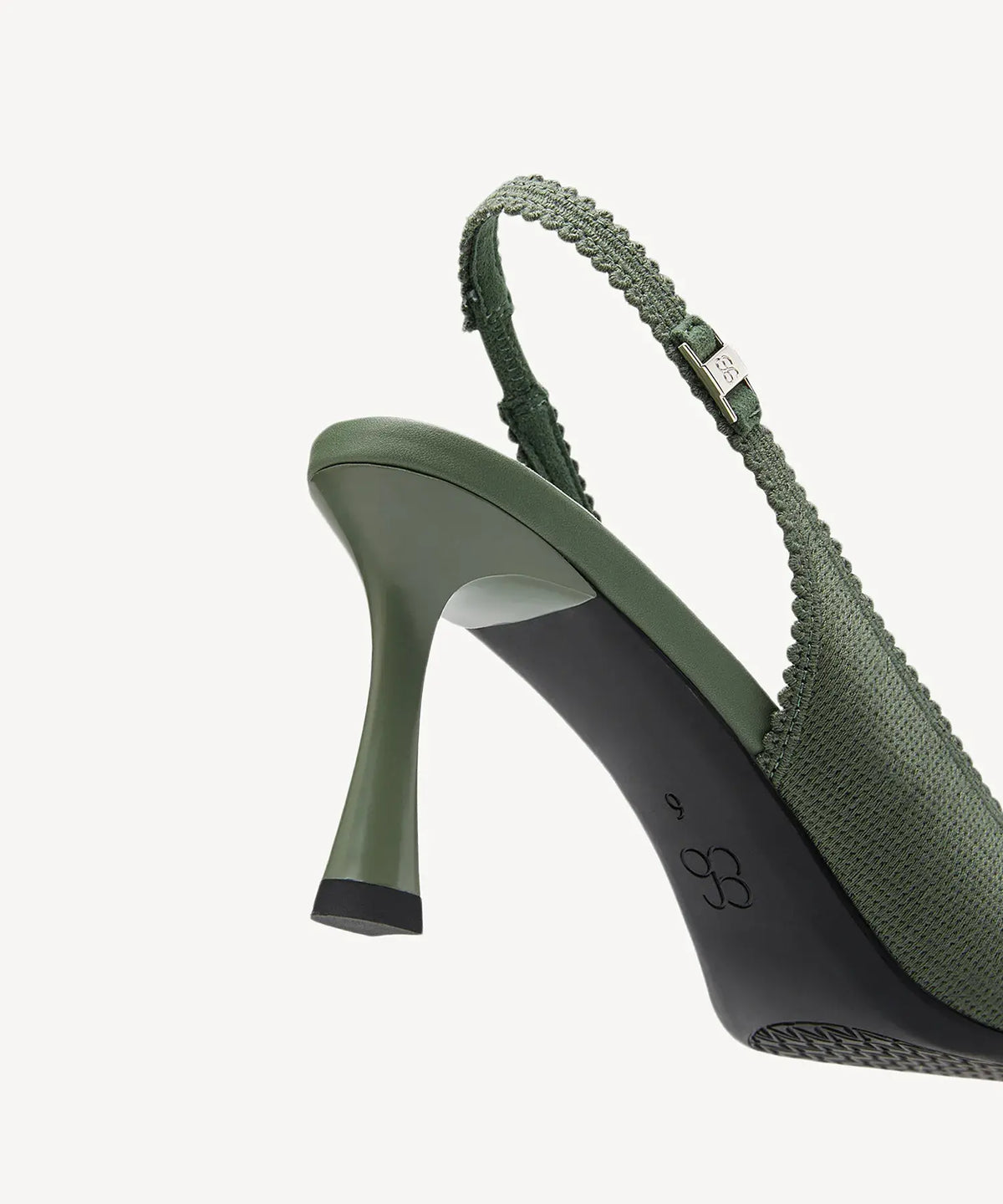 EmbroDance Elegant Stiletto Heeled Slingback