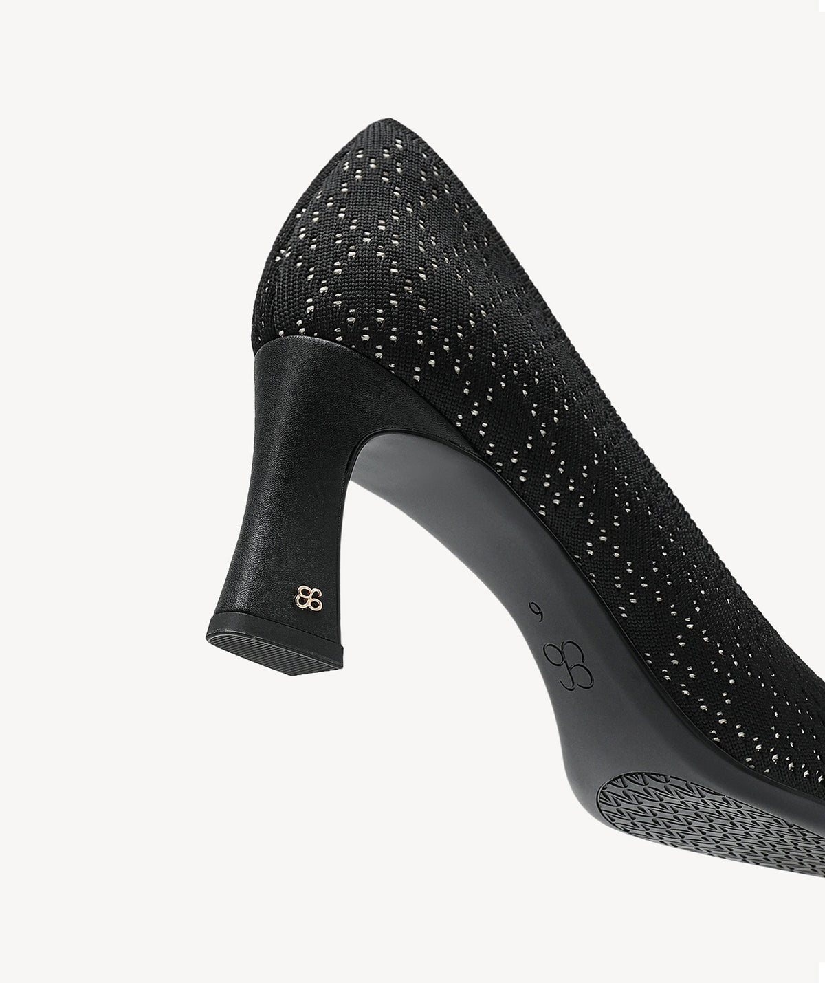 SerenTouch Pointed Toe Heeled Pump
