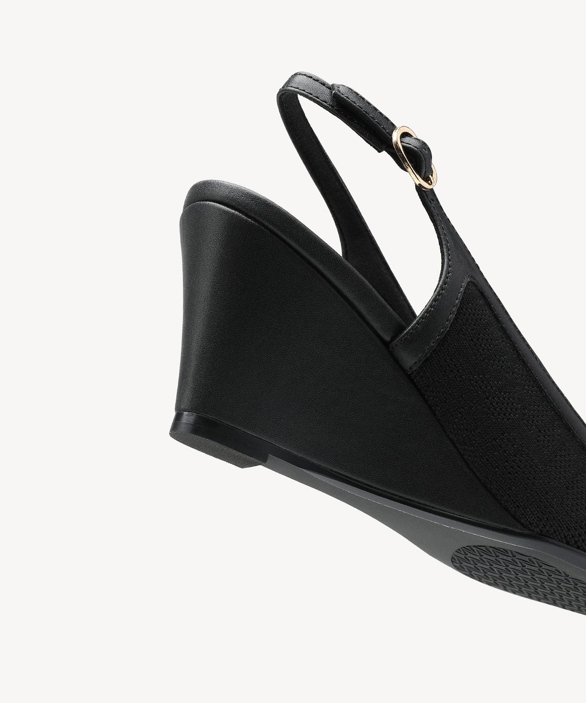 BreezeLift Pointed Toe Wedge Slingback