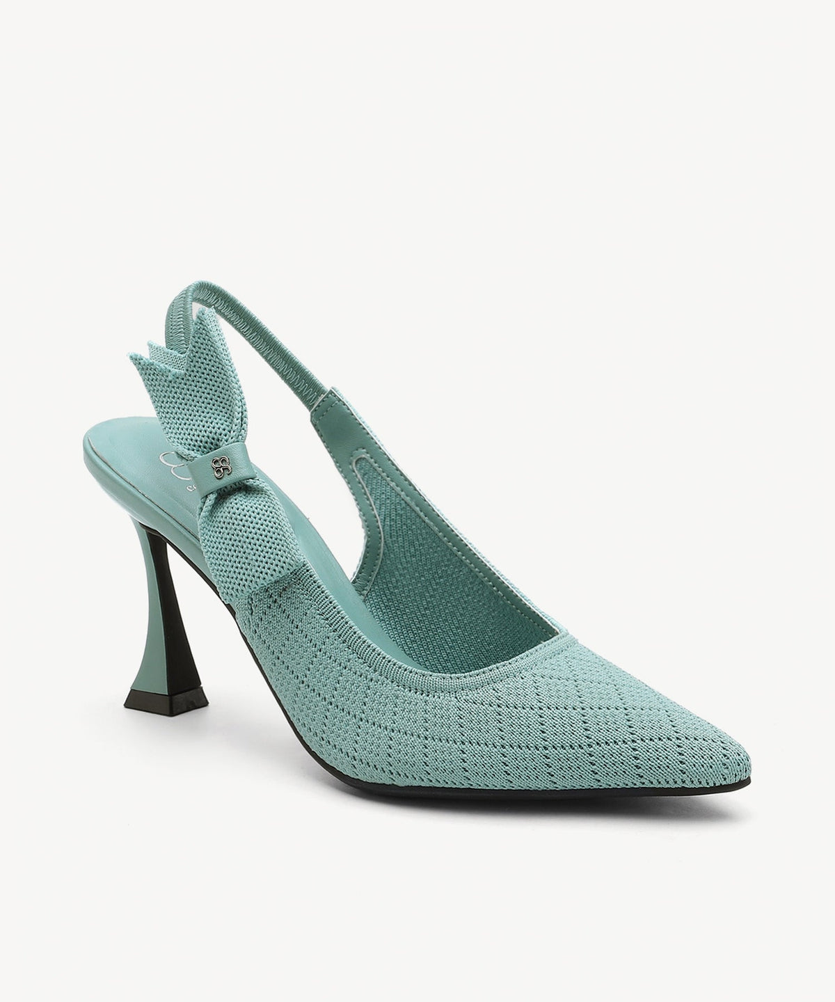 EverLush Bowknot Pointed Toe Heeled Slingback