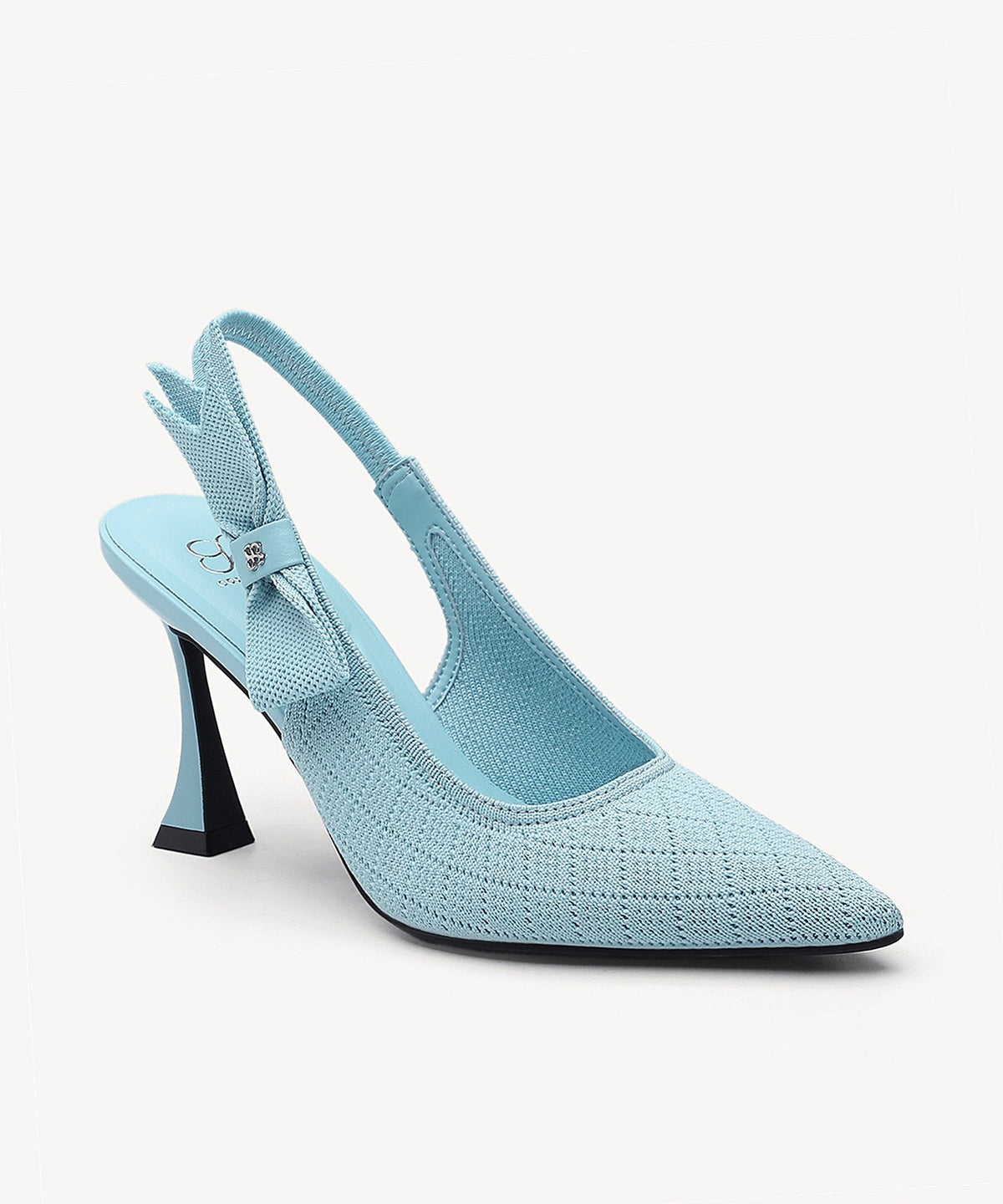 EverLush Bowknot Pointed Toe Heeled Slingback