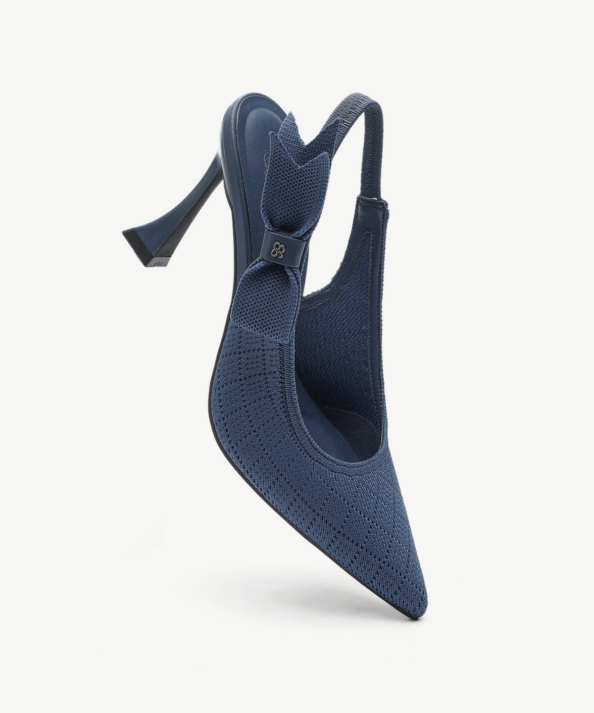 EverLush Bowknot Pointed Toe Heeled Slingback