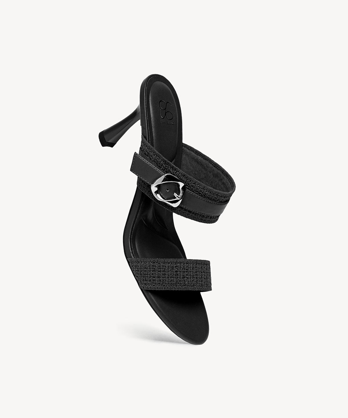 GildGlide Buckle Stiletto Double Strap Sandal