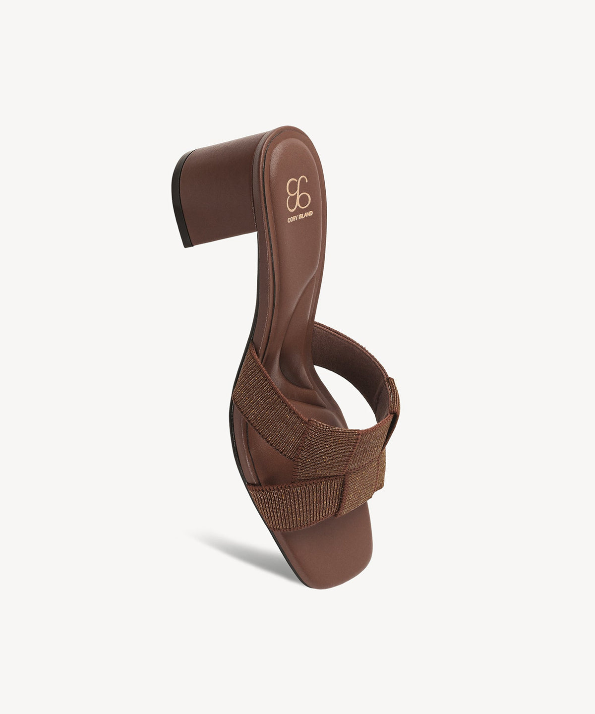 PebbleGrace Woven Block Heeled Sandal