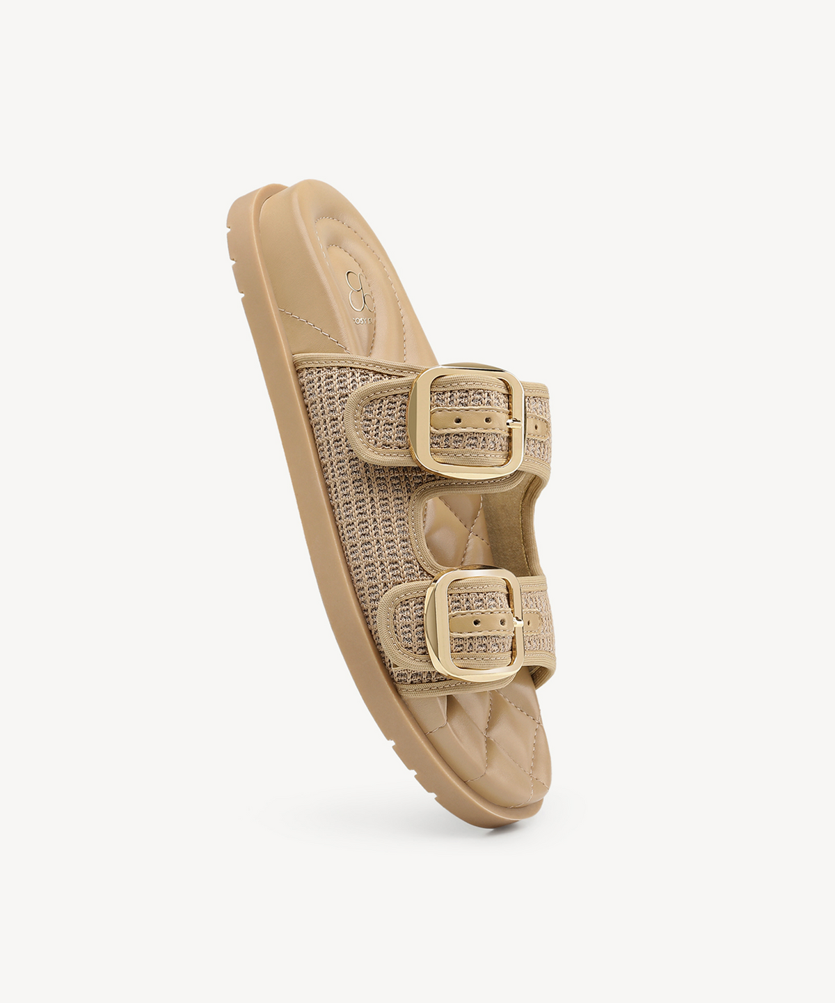 CloudStep Double-Buckle Footbed Sandal