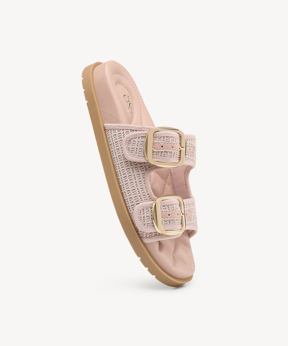 CloudStep Double-Buckle Footbed Sandal