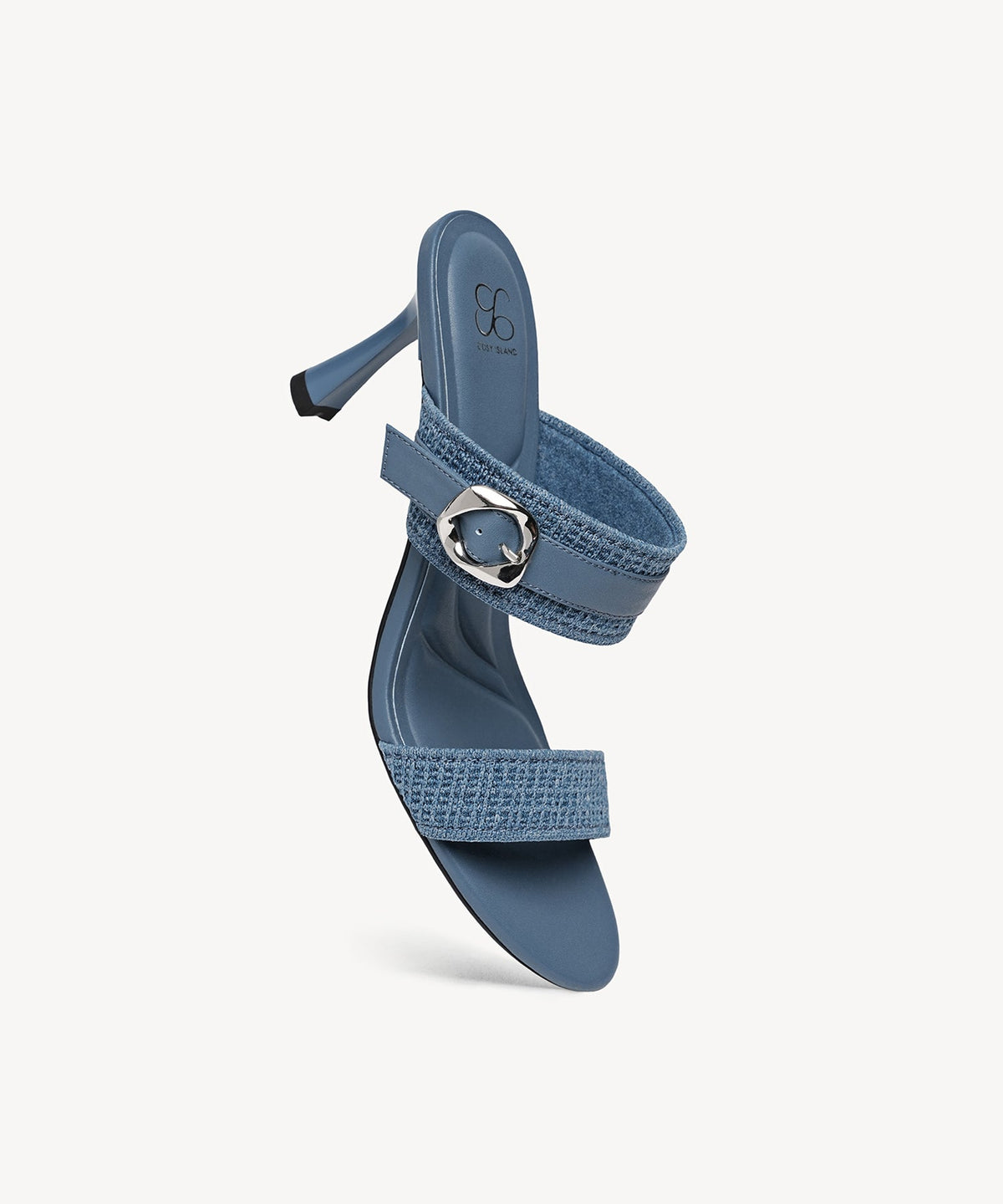 GildGlide Buckle Stiletto Double Strap Sandal