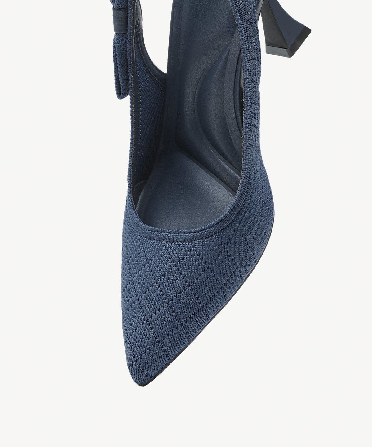 EverLush Bowknot Pointed Toe Heeled Slingback