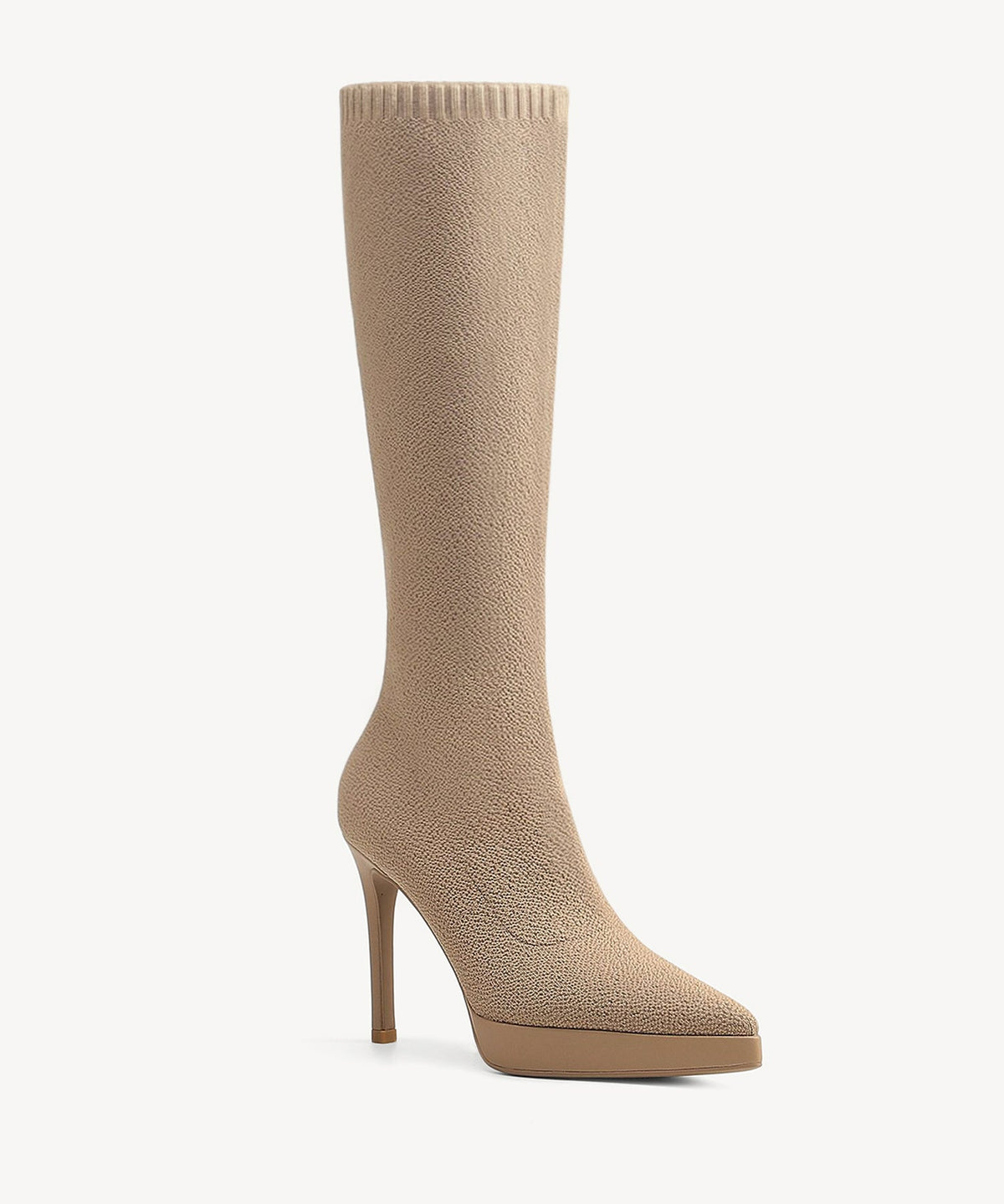 Moodboots Pointed Toe Platform High Boot