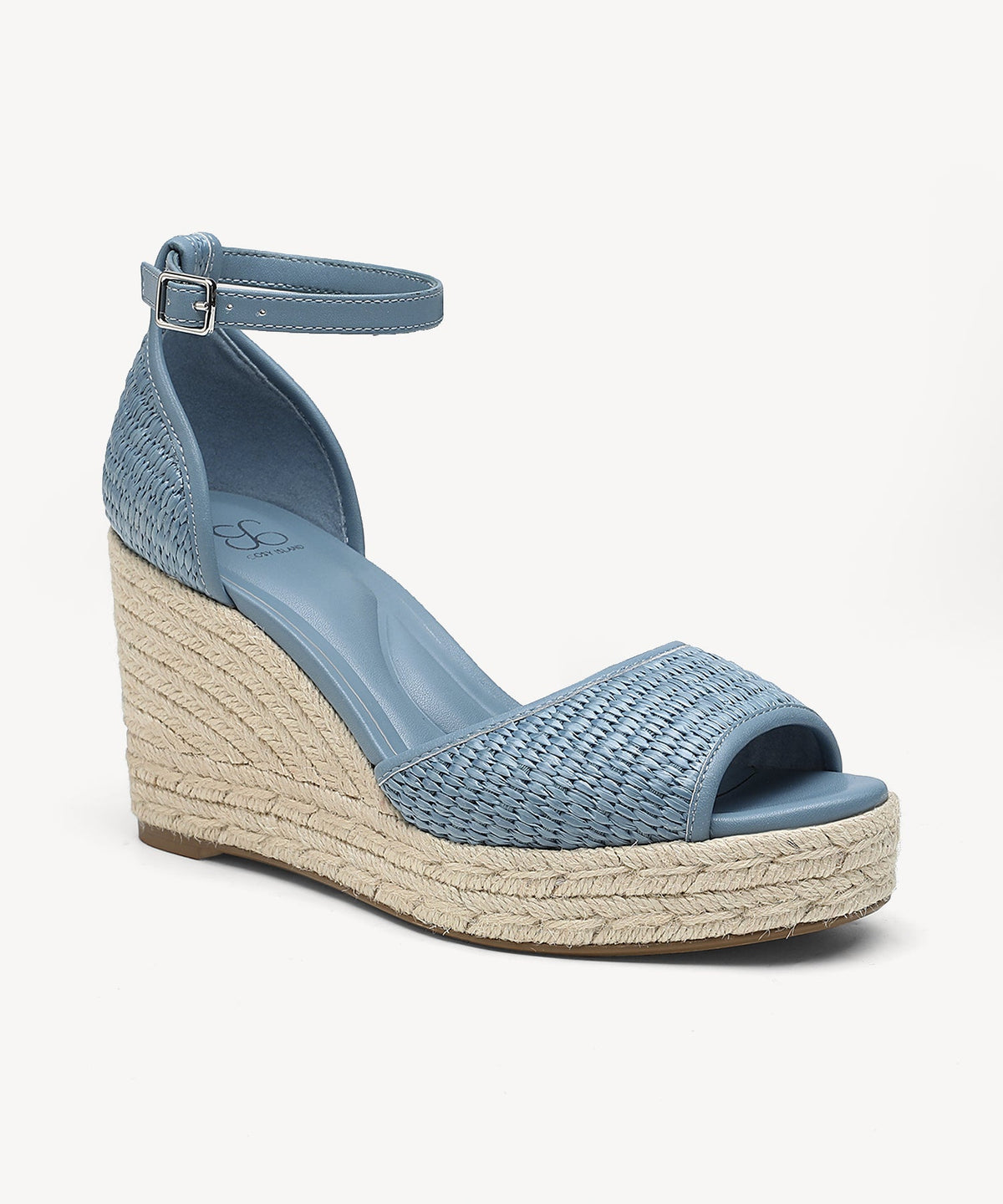Commute Espadrilles Round Toe Wedge Sandal
