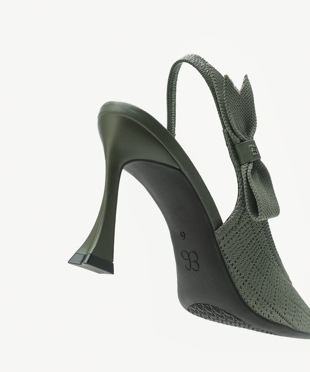 EverLush Bowknot Pointed Toe Heeled Slingback