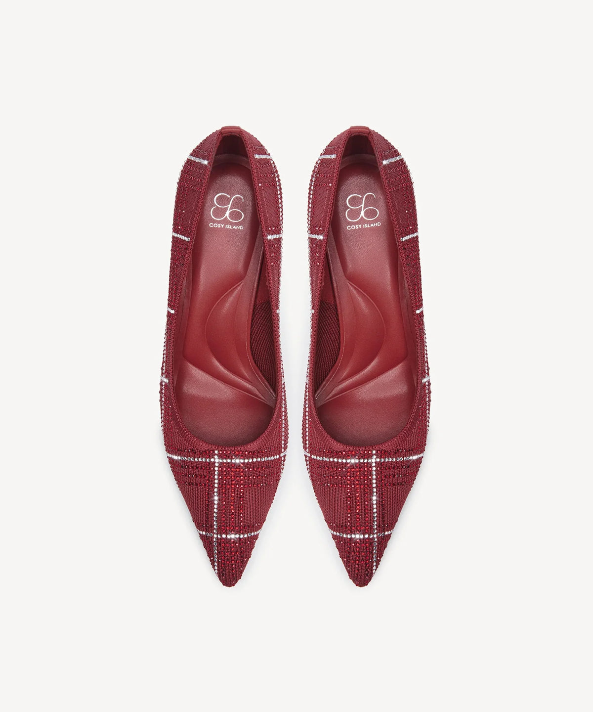 EternalPace Diamond Pointed Toe Heeled Pump