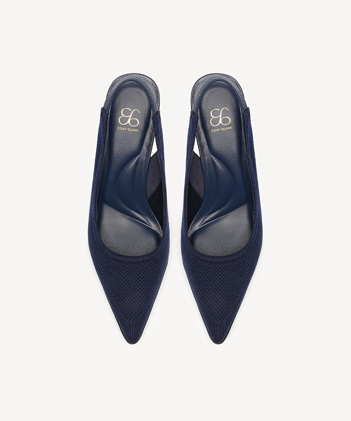 SoftBounce Pointed Toe Heeled Slingback