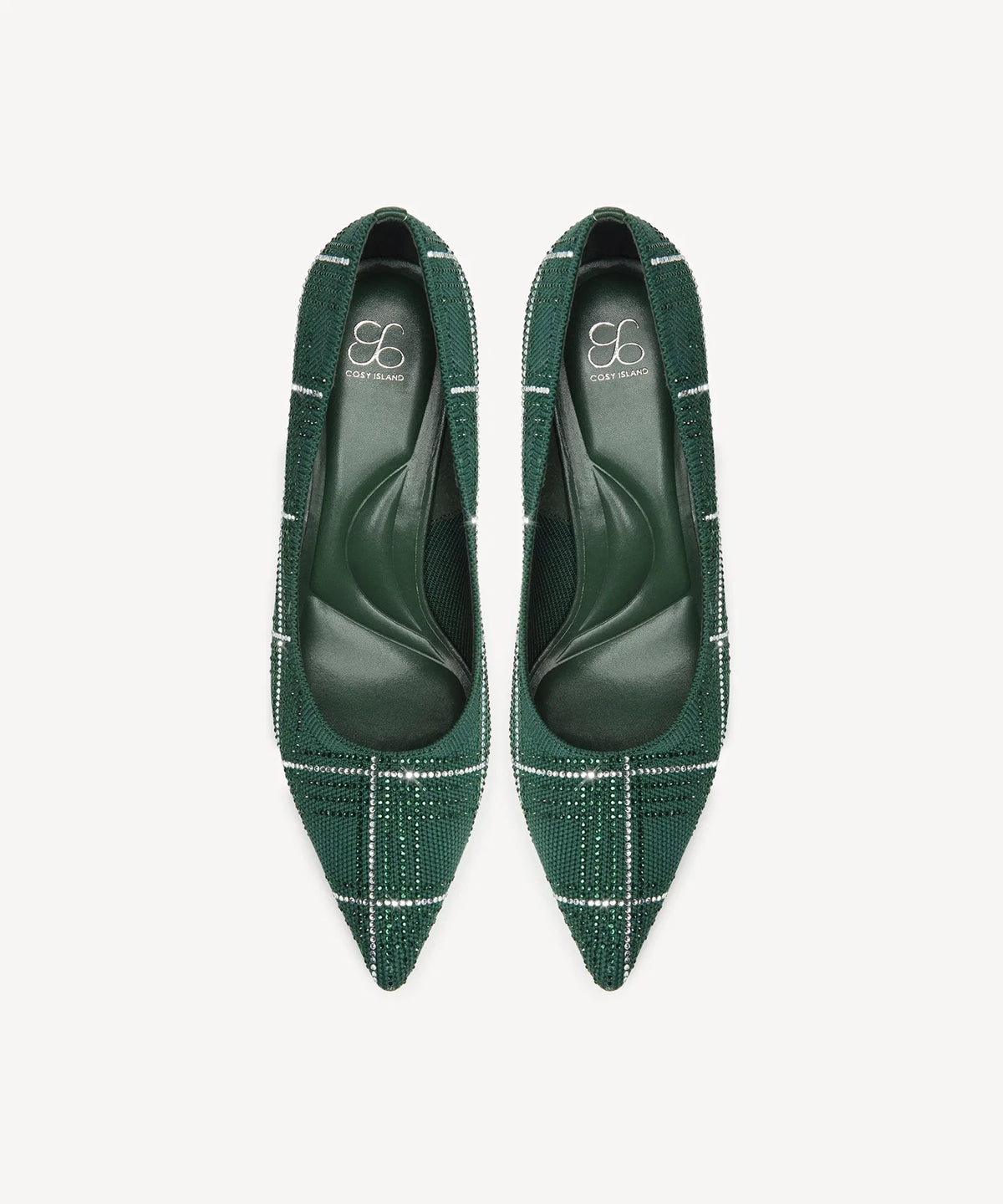 EternalPace Diamond Pointed Toe Heeled Pump