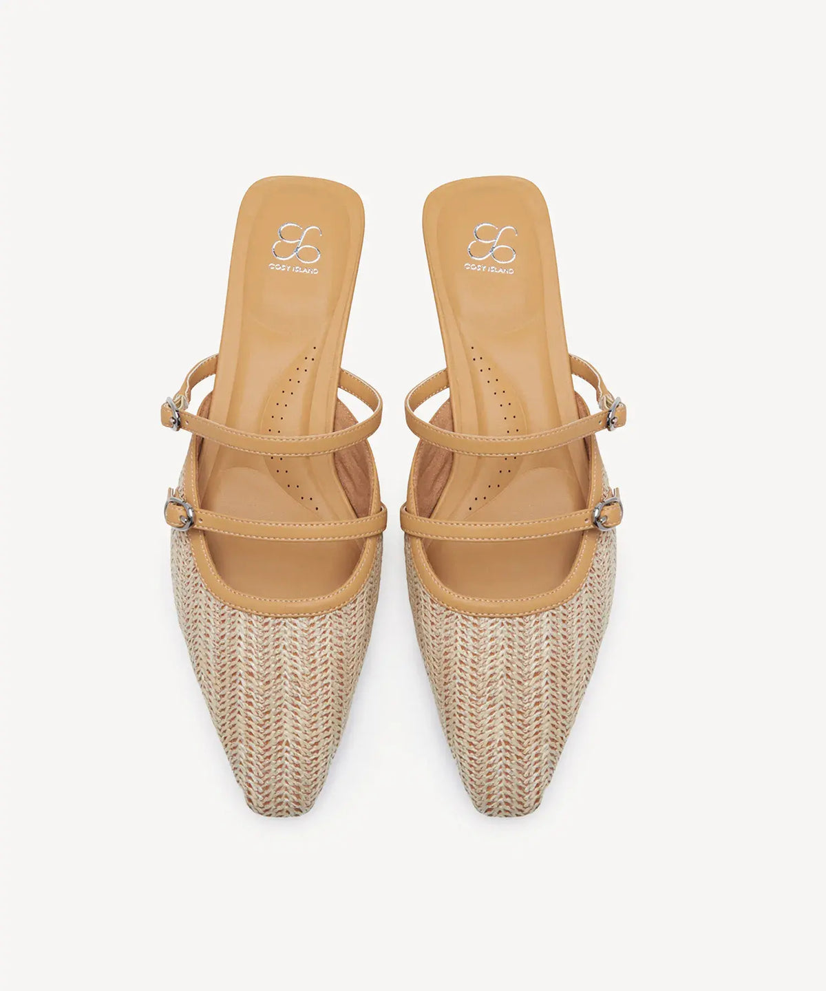 SunCoast Tapered Square Toe Flat Mule