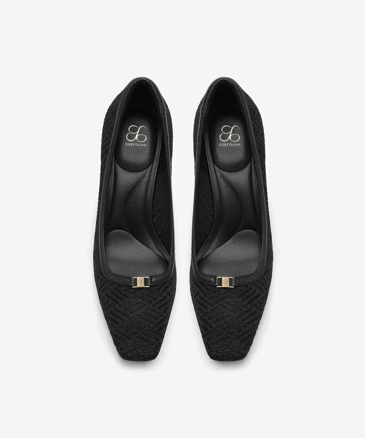 CloudFit Square Toe Heeled Pump