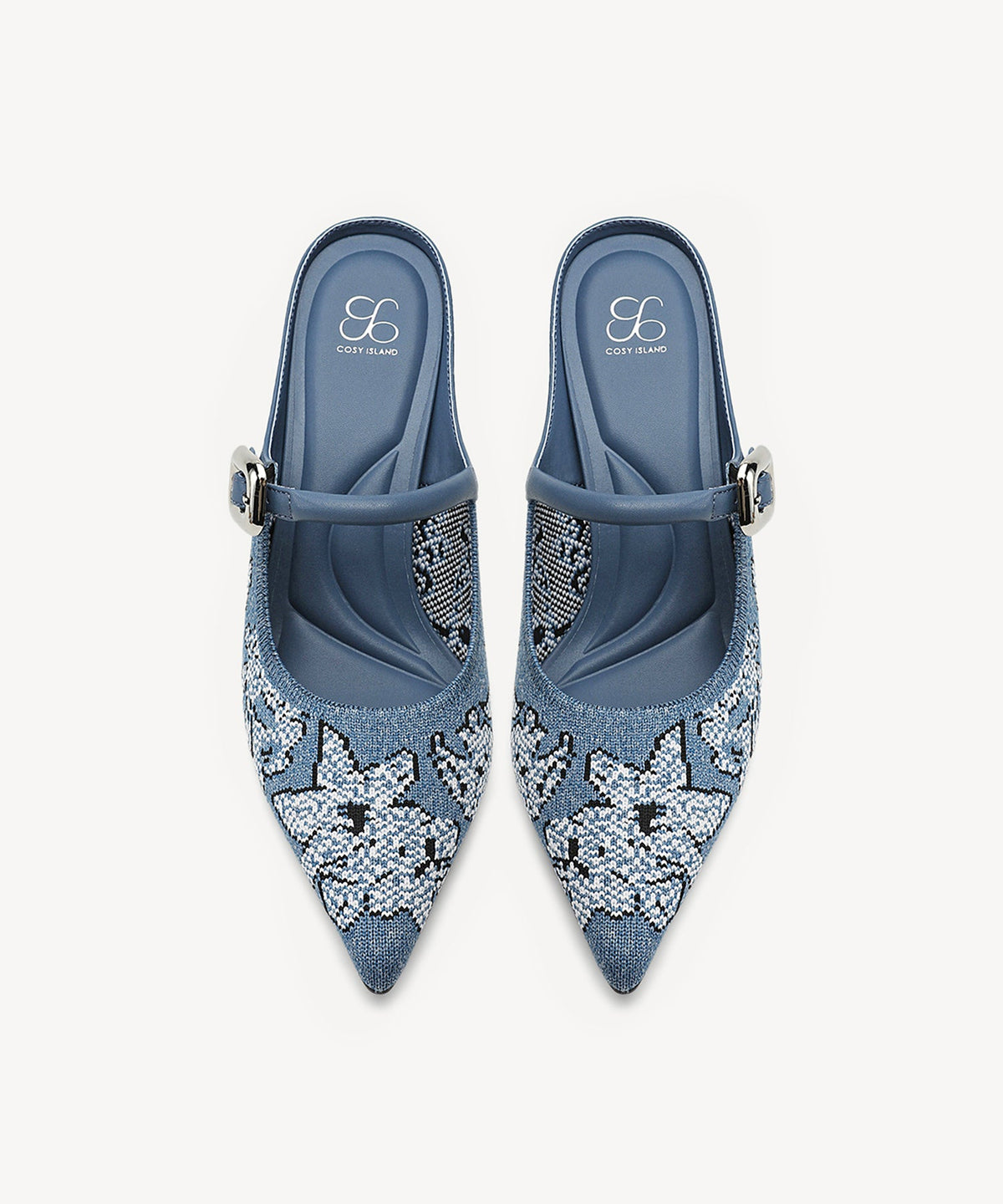 GraceLithe Pointed Toe Heeled Mule