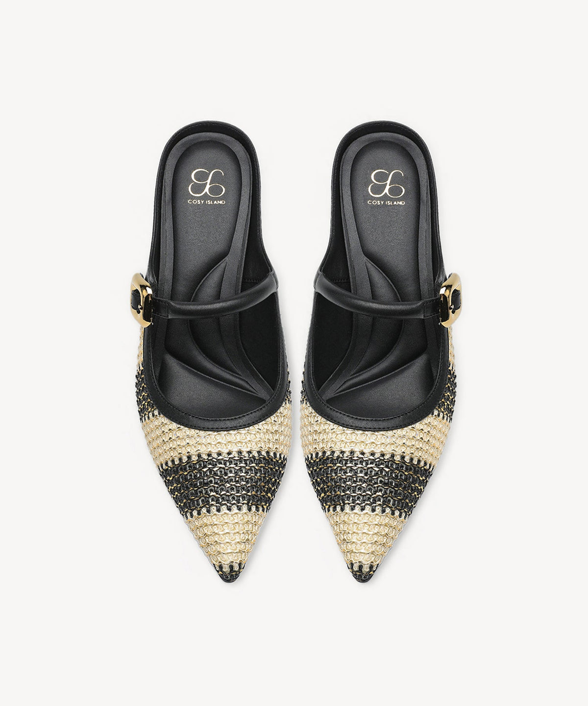 GraceLithe Pointed Toe Heeled Mule
