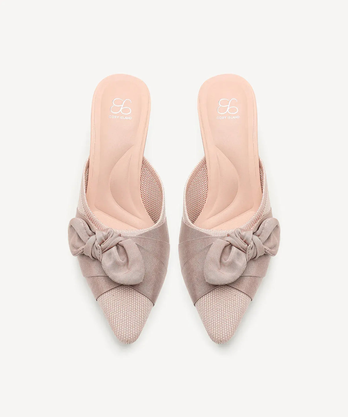 BelleKnot Pointed Toe Heeled Mule